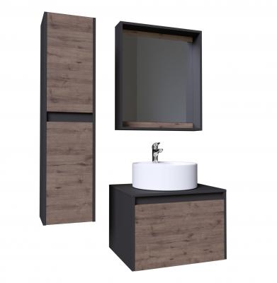 Зеркало в ванную Grossman СМАРТ-60 с полкой